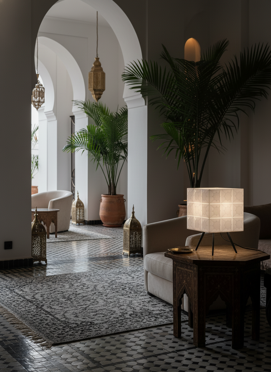 Zellige Lantern lampe